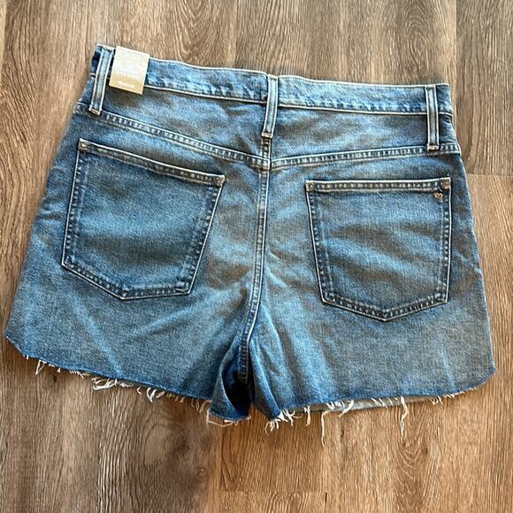 NWT Madewell The Perfect Jean Shorts Medium Wash Size 31 - Picture 5 of 6